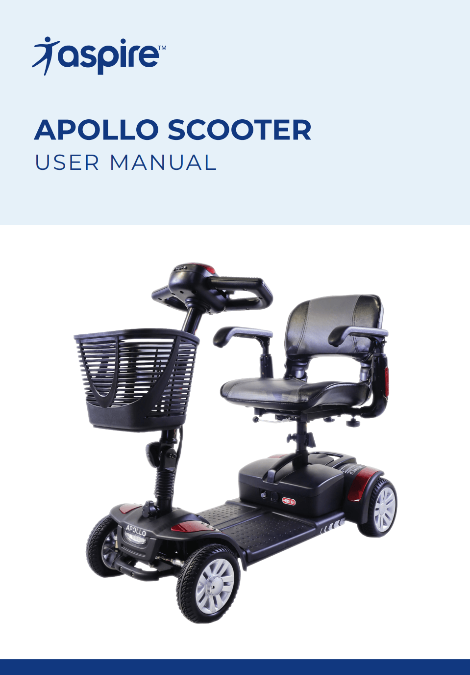 Aspire Apollo Mobility Scooter User Manual