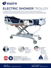 Aspire Electric Shower Trolley Flyer