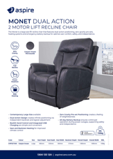 Aspire Monet Lift Recline Flyer