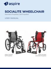 Aspire Socialite Wheelchair User Manual
